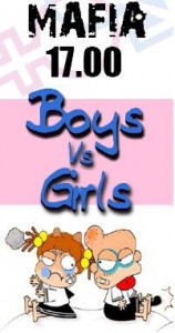 25  BOYS VS. GIRLS PARTY